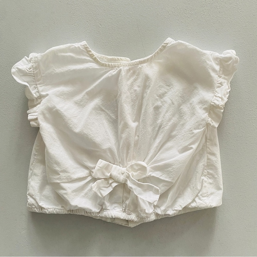 Zara Tie-Front Blouse